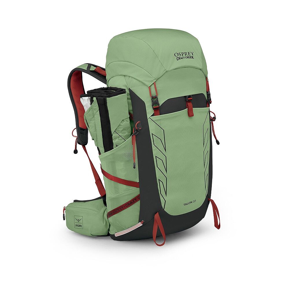 Osprey Crazy Creek Hex 2.0™ x Talon™ 33 — Rucksack — Wandern — Modellvergleich — Belegsignale